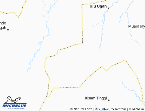 MICHELIN Gunung Tiga map - ViaMichelin