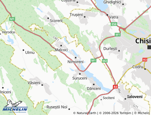 Mapa MICHELIN Nimoreni - ViaMichelin