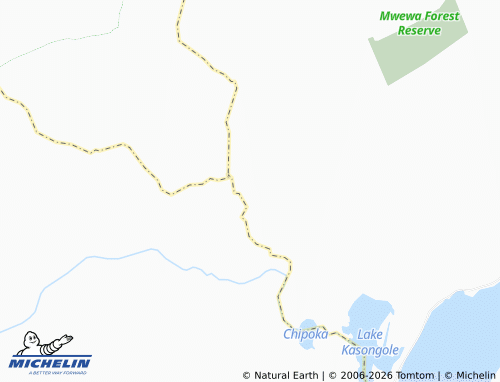 Kaart MICHELIN Chibuye - ViaMichelin