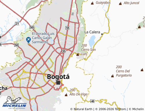 Carte MICHELIN Páramo I Rural - ViaMichelin