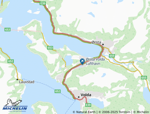 MICHELIN Ytrehovden map - ViaMichelin