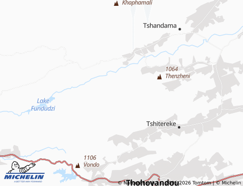 MICHELIN-Landkarte Mudzidzidzi - ViaMichelin