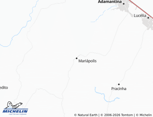 Mapa MICHELIN Mariápolis - ViaMichelin