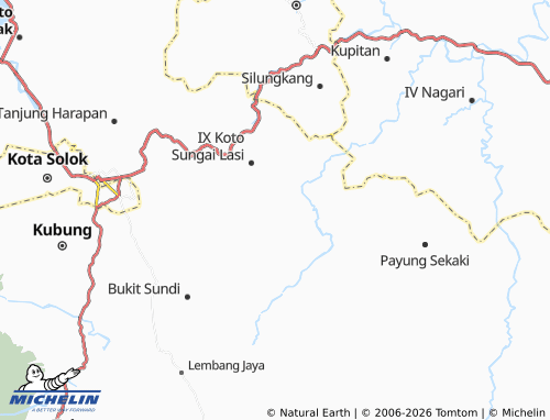 MICHELIN Bukit Bais map - ViaMichelin