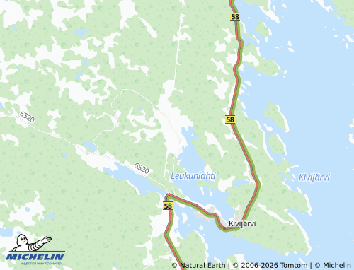MICHELIN Hoikanperä map - ViaMichelin