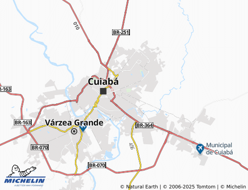 MICHELIN Jardim Itália map - ViaMichelin