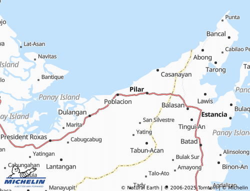 MICHELIN Natividad map - ViaMichelin
