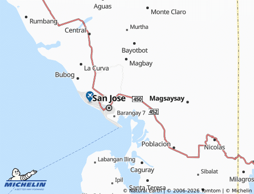 MICHELIN Mangarin map - ViaMichelin