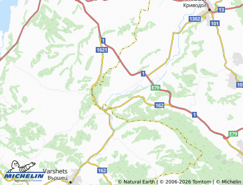 MICHELIN Botunya map - ViaMichelin