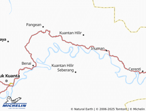 MICHELIN Kampung Tengah map - ViaMichelin