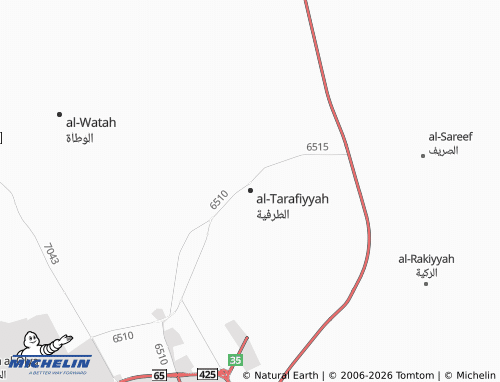 MICHELIN-Landkarte al-Tarafiyyah - ViaMichelin