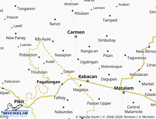 MICHELIN Lumayong map - ViaMichelin