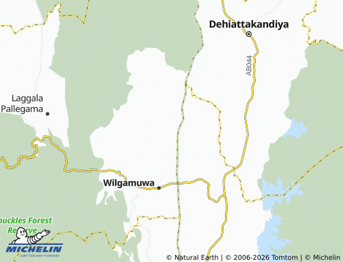 MICHELIN Malgammana map - ViaMichelin