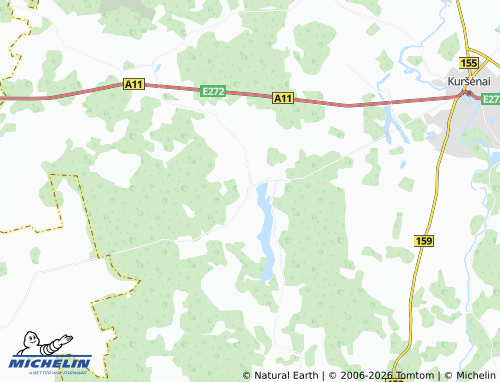 Mapa MICHELIN Dirvonėnai - ViaMichelin
