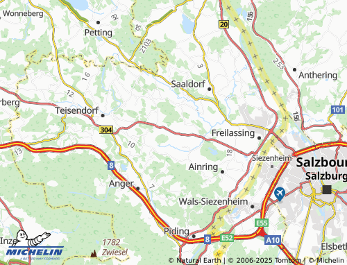 Carte MICHELIN Straß - ViaMichelin