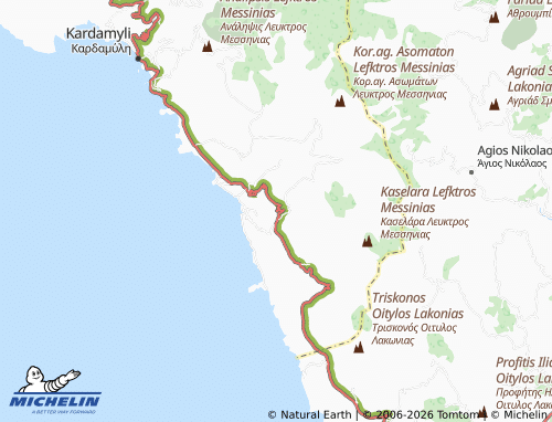 MICHELIN Pigi map - ViaMichelin