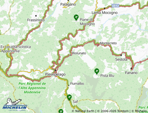 MICHELIN Castello map - ViaMichelin