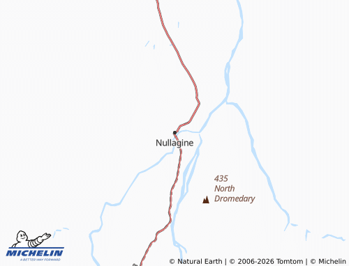 MICHELIN Nullagine map - ViaMichelin
