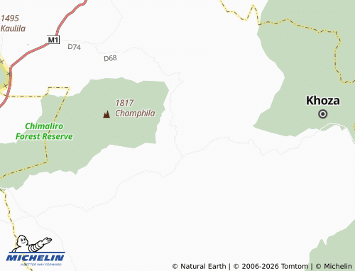 Mappa MICHELIN Kapindula - ViaMichelin