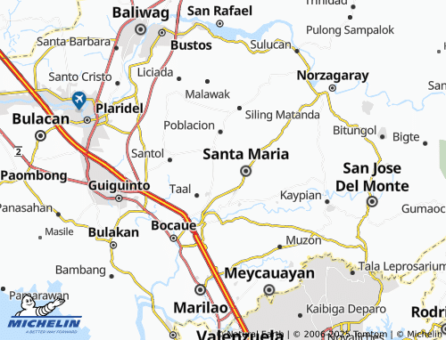 Kaart MICHELIN Manggahan - ViaMichelin