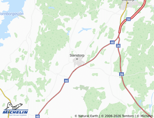 MICHELIN-Landkarte Stenstorp - ViaMichelin