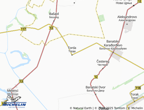 Carte MICHELIN Torda - ViaMichelin