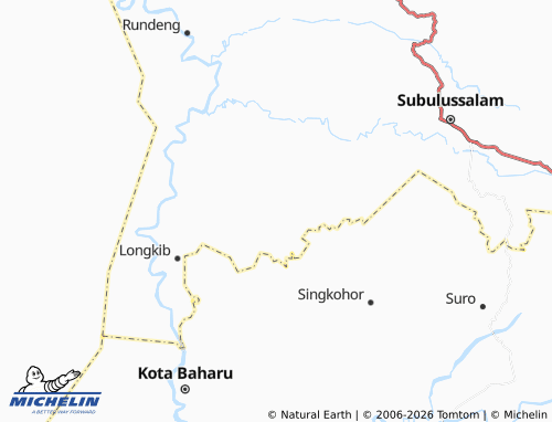 MICHELIN Darussalam map - ViaMichelin