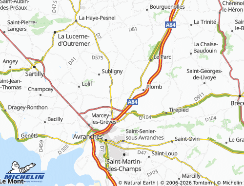 MICHELIN Chavoy map - ViaMichelin
