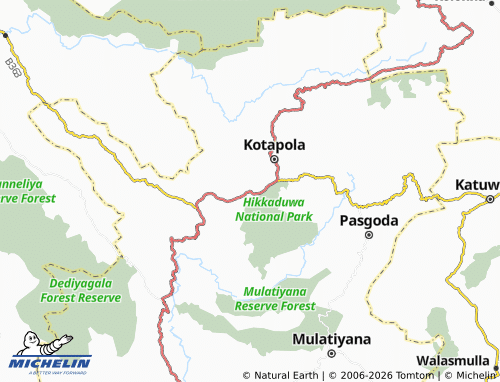 Mappa MICHELIN Waralla - ViaMichelin