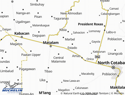 MICHELIN Poblacion map - ViaMichelin