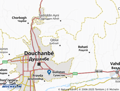 MICHELIN Qiblai map - ViaMichelin