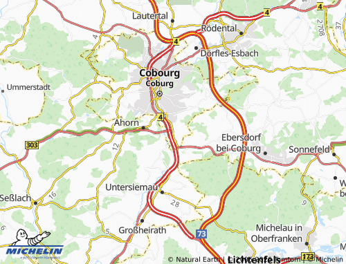 MICHELIN Creidlitz map - ViaMichelin
