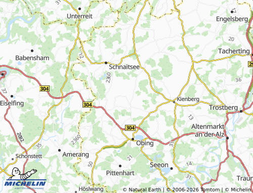 MICHELIN Hainham map - ViaMichelin
