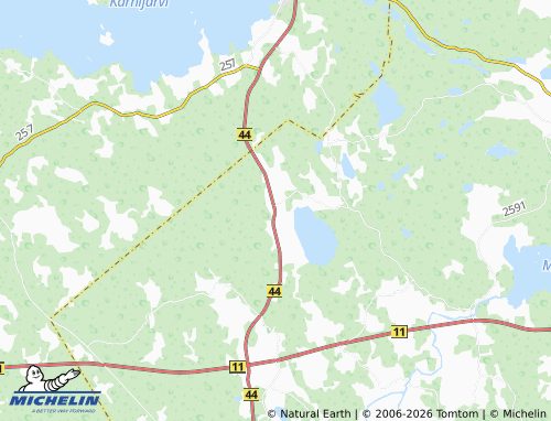 MICHELIN-Landkarte Kuorsumaa - ViaMichelin
