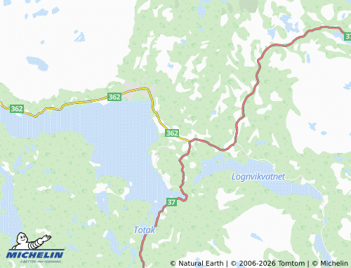 MICHELIN Krossen map - ViaMichelin