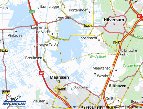 MICHELIN Breukeleveen map - ViaMichelin