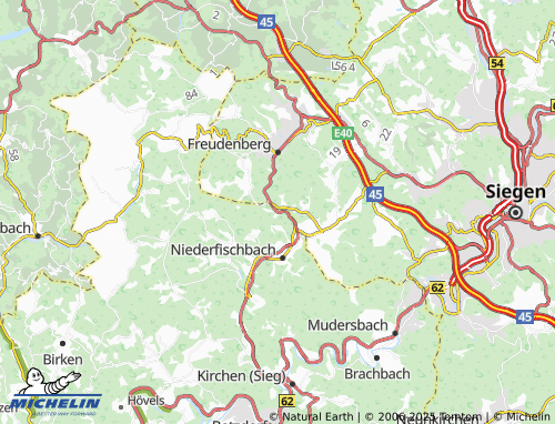 MICHELIN-Landkarte Oberasdorf - ViaMichelin