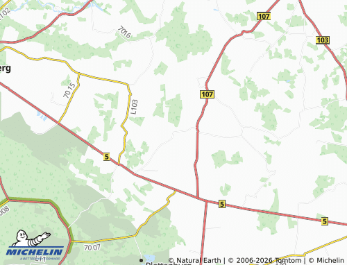 MICHELIN Hoppenrade map - ViaMichelin