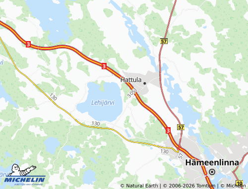 MICHELIN-Landkarte Järvensivu - ViaMichelin