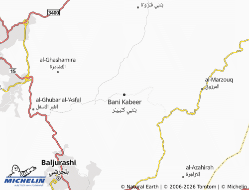 MICHELIN-Landkarte Bani Kabeer - ViaMichelin
