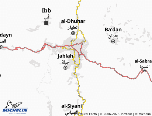 Mappa MICHELIN al-Mashannah - ViaMichelin