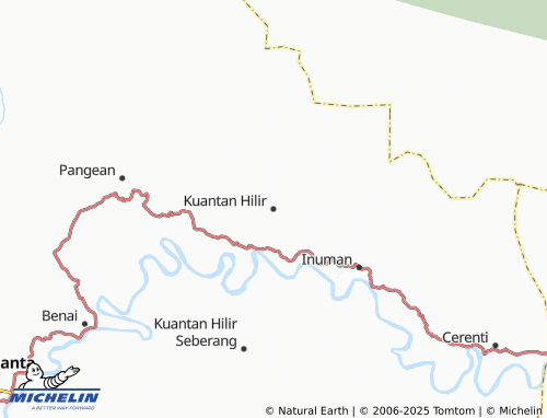 MICHELIN Kuantan Hilir map - ViaMichelin