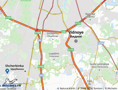 Carte MICHELIN Spasskoye - ViaMichelin