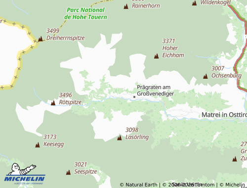 MICHELIN Bichl map - ViaMichelin