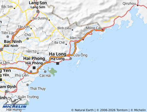 Mapa MICHELIN Vân Đồn - ViaMichelin