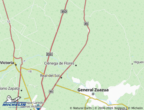 Mappa MICHELIN Villas de Carrizalejo - ViaMichelin
