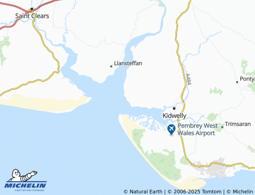MICHELIN Saint Ishmael map - ViaMichelin