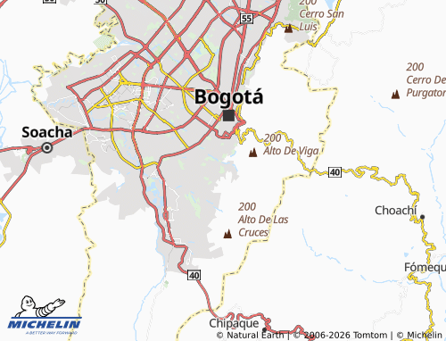 Carte MICHELIN El Triángulo - ViaMichelin