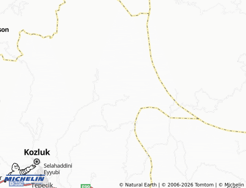 MICHELIN Akçakışla map - ViaMichelin
