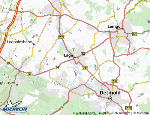 MICHELIN Lage map - ViaMichelin